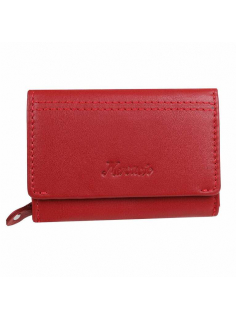 Dámska dvojdielna peňaženka z červenej nappa kože MERCUCIO - All4Men.sk