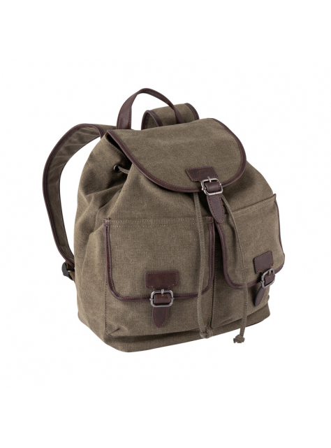 Batoh Camel Active MOUNTAIN khaki kanvas 31,5 x 18,5 - All4Men.sk