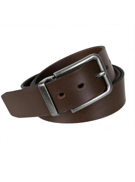 Štýlový hnedý pánsky opasok z hladkej kože LLOYD BELTS  - All4Men.sk