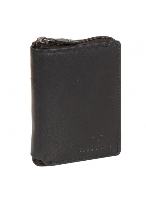 MUSTANG | Pánska kožená RFID peňaženka so zipsom - All4Men.sk