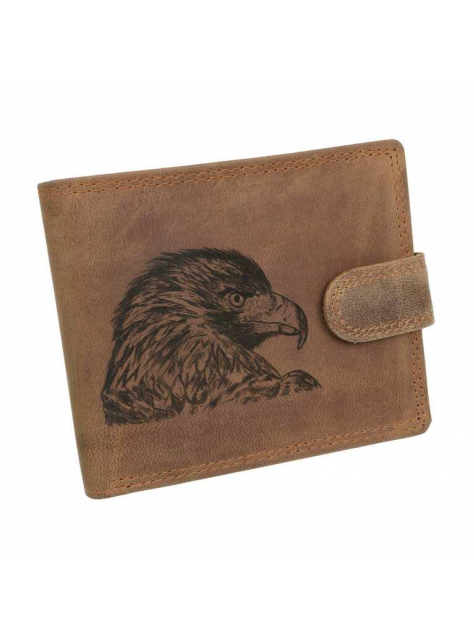 Pánska peňaženka z brúsenej kože OROL, 2 zapínania - All4Men.sk