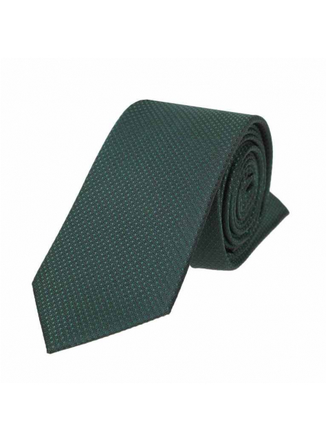 Zelená smaragdová SLIM kravata s jemným vzorom ORSI 6 cm - All4Men.sk
