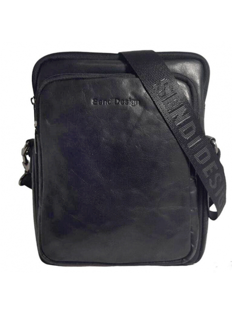 Elegantná pánska kožená taška na rameno VEGAS SendiDesign  - All4Men.sk