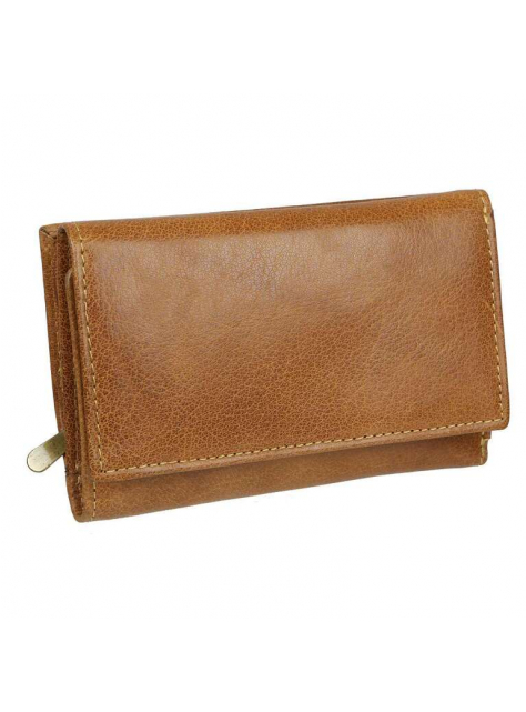 Stredná dámska peňaženka SENDI koňaková hnedá, RFID - All4Men.sk