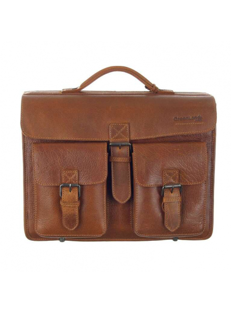 Aktovka GreenLan Schulmeister z masívnej kože  - All4Men.sk