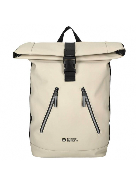 Mestský batoh roll-top BOLERO béžový 48 x 30 - All4Men.sk