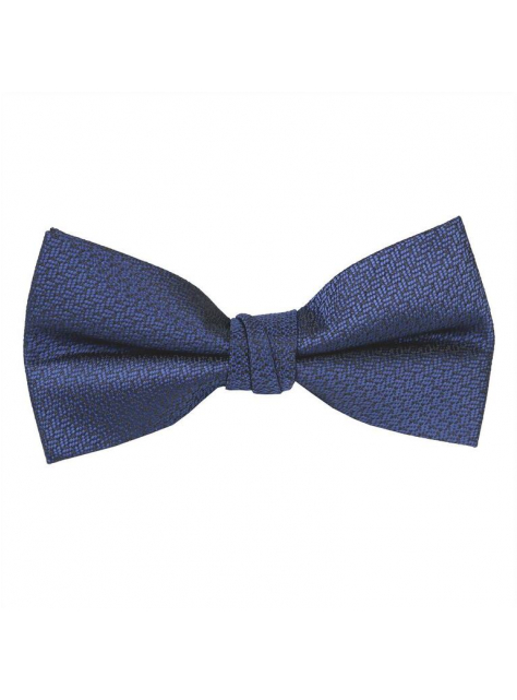 Motýlik ORSI tmavomodrý, tkaný vzor - All4Men.sk