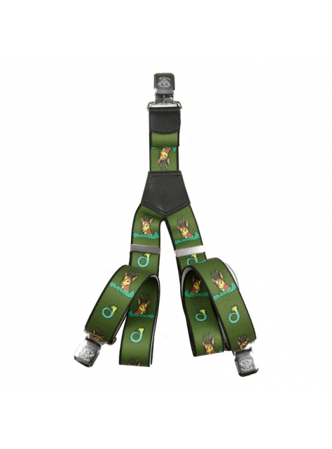 Poľovnícke traky 4 cm Vzor SRNEC - All4Men.sk