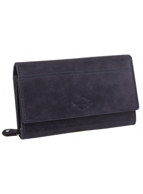 Dámska dlhá peňaženka MERCUCIO modrá  - All4Men.sk