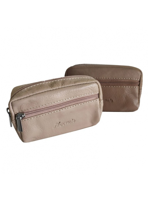 Kľúčenka z teľacej kože MERCUCIO béžová svetlá / tmavšia - All4Men.sk