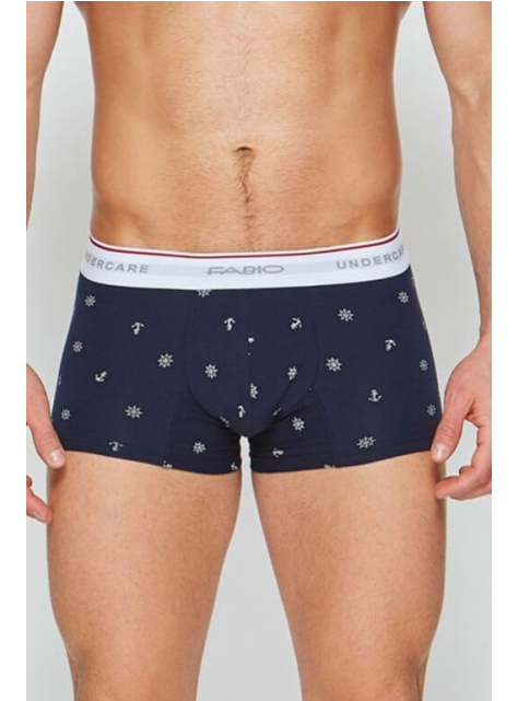 Pánske boxerky FABIO push-up | modré 2PACK XL - All4Men.sk