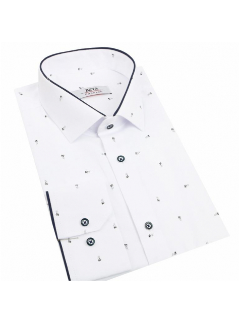 Pánska elegantná košeľa dl.rukáv BEVA slim 38 - All4Men.sk