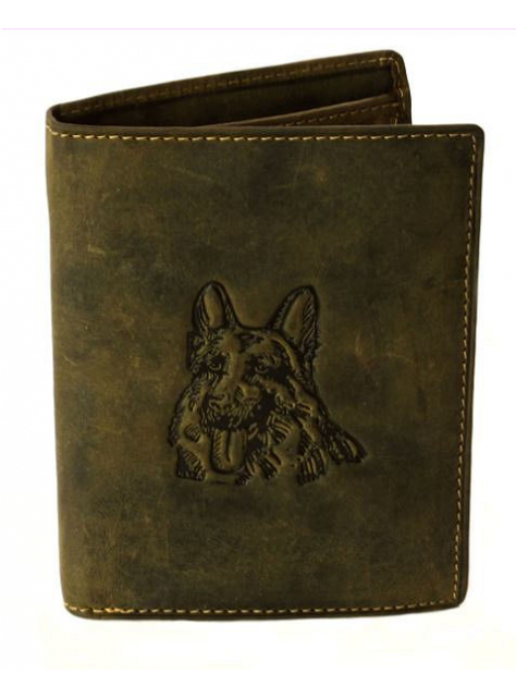 Peňaženka z brúsenej kože GreenBurry DOG 1701-30 - All4Men.sk