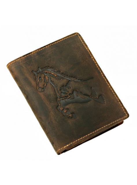 Peňaženka z brúsenej kože GreenBurry HORSE 1701-25 - All4Men.sk