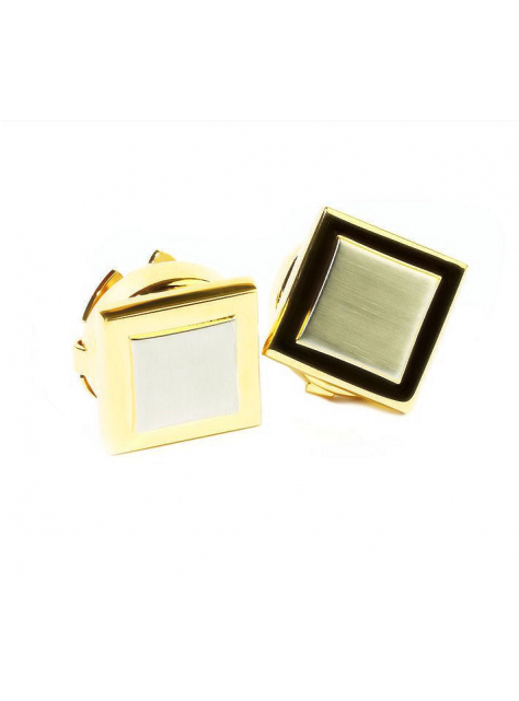 Manžetové gombíky s klipom na klasickú košeľu 300-39 - All4Men.sk