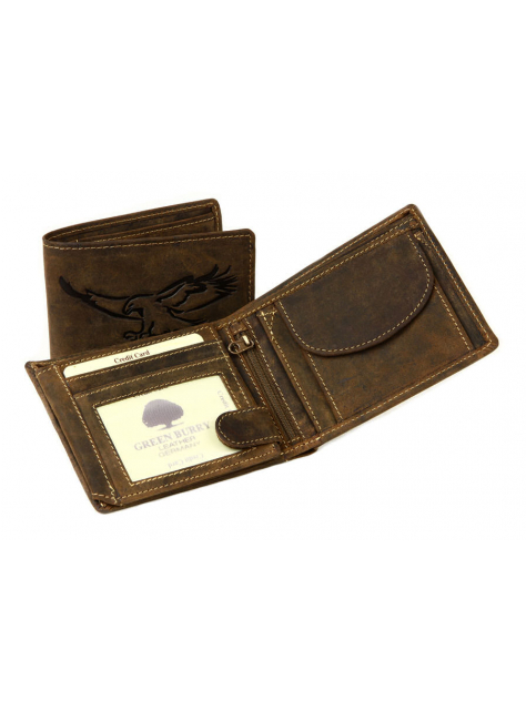 Peňaženka z brúsenej kože GreenBurry PANAMA 2796E-25 - All4Men.sk