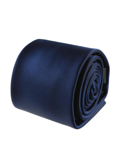 Biznis štýl | Modrá kravata saténová (7 cm) - All4Men.sk