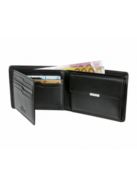 BRAUN BUFFEL Pánska luxusná peňaženka na 8 kariet, čierna - All4Men.sk
