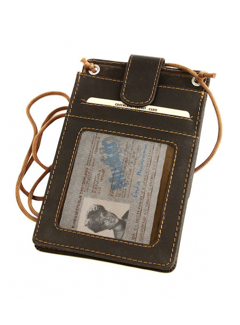 Peňaženka cestovná RFID GreenLand WestCoast, hnedá - All4Men.sk