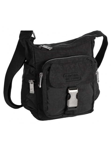 Taška na rameno CAMEL ACTIVE 20x23 cm čierna - All4Men.sk